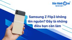 Samsung Z Flip3 không lên nguồn? Đây là những điều bạn cần làm