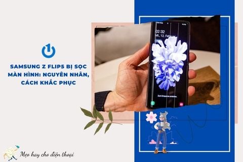 Samsung Z Flip5 bị sọc màn hình: Nguyên nhân, cách khắc phục