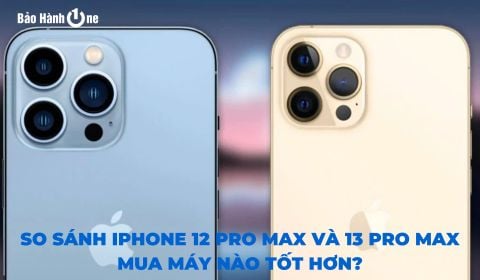So sánh iPhone 12 Pro Max và 13 Pro Max: Mua máy nào tốt hơn