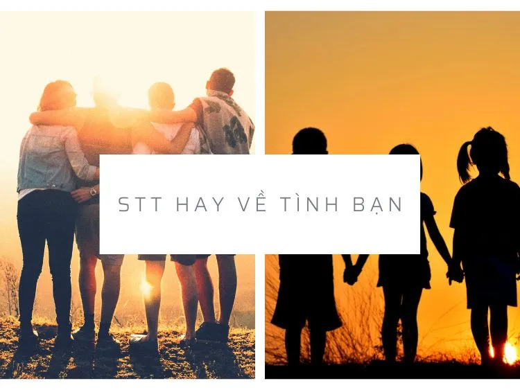 Những STT hay về tình bạn, dí dỏm, đáng yêu