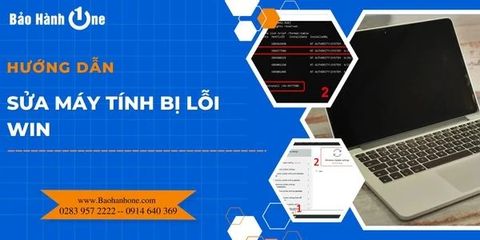 Cách sửa máy tính khi bị lỗi Win