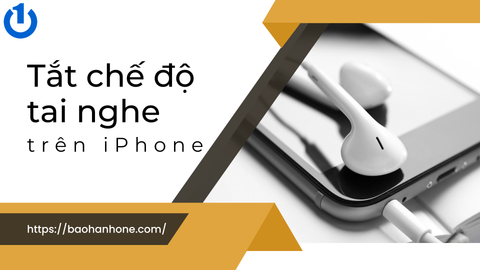 Mẹo tắt chế độ tai nghe trên điện thoại iPhone đơn giản