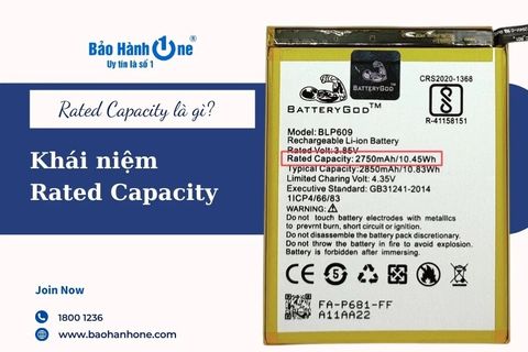 Rated Capacity là gì? Giới thiệu khái niệm, ý nghĩa của Rated Capacity