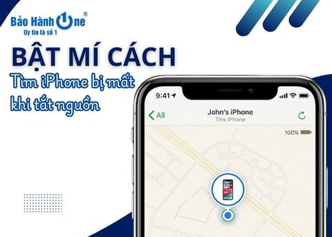 Bật mí cách tìm iPhone bị mất khi tắt nguồn hiệu quả