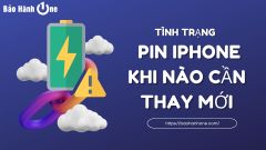 Tình trạng pin iphone khi nào cần thay mới để đảm bảo cho việc sử dụng?
