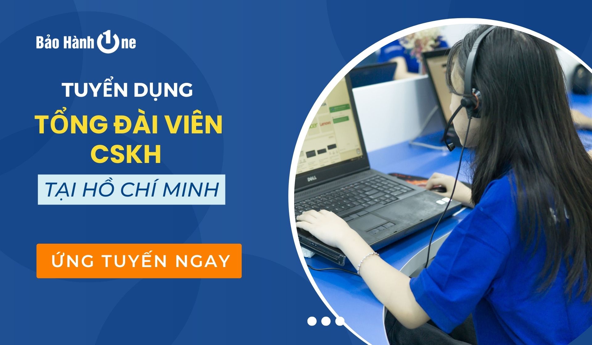 Tuyển dụng Tổng Đài Viên chăm sóc khách hàng lương cao tại Hồ Chí Minh