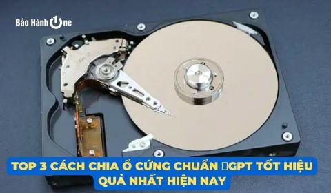 Top 3 cách chia ổ cứng chuẩn GPT tốt hiệu quả nhất hiện nay
