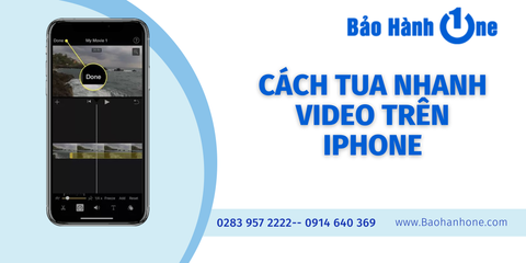 Hướng dẫn cách tua nhanh video trên iPhone mới nhất 2023