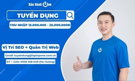 [Bảo Hành One]  Nhân Viên Phát Triển Web + SEO Web Lương 15 - 25 Triệu