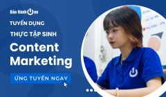 Tuyển Thực Tập Sinh Content Marketing