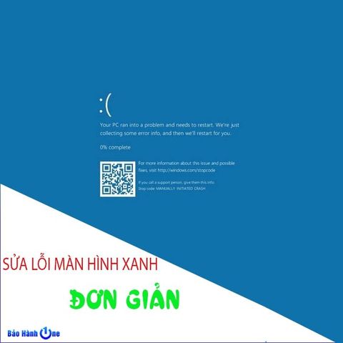 Cách khắc phục máy tính bị lỗi màn hình xanh trên Window đơn giản