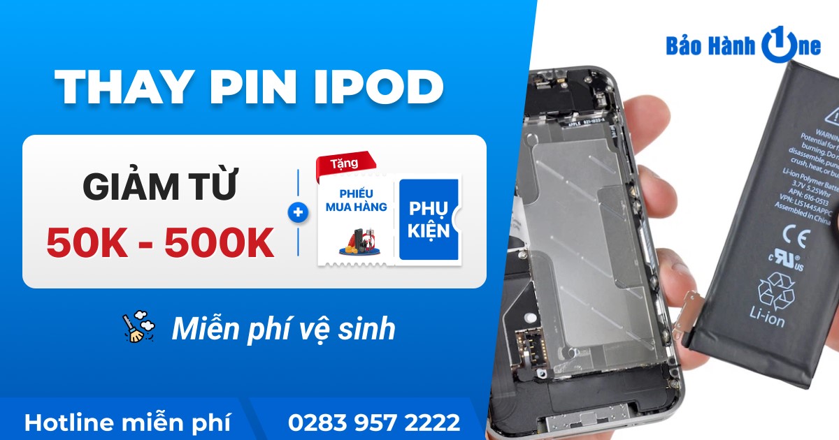 Thay Pin Ipod , Uy tín tại TP.HCM