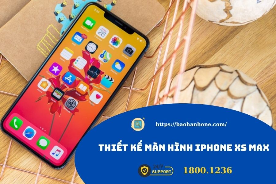 Thiết kế màn hình iPhone Xs Max bao nhiêu inch?