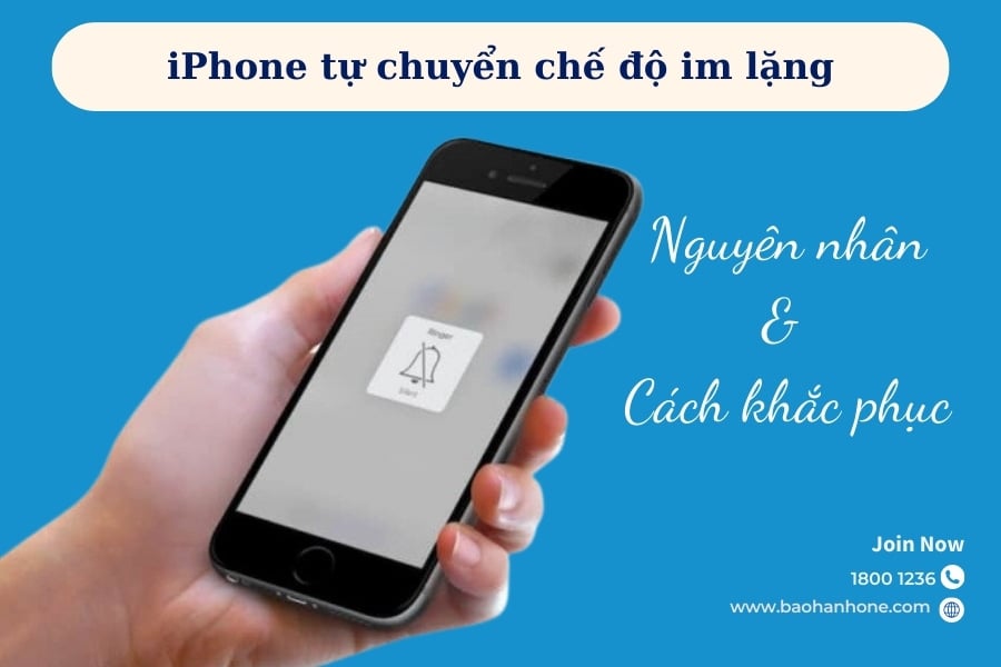 Tại sao iPhone tự chuyển chế độ im lặng khi