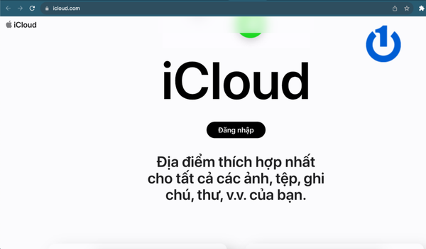Truy cập iCloud Drive trên Website