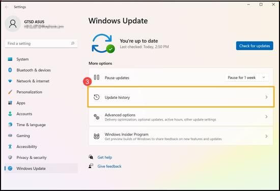 laptop Asus bị lỗi màn hình xanh