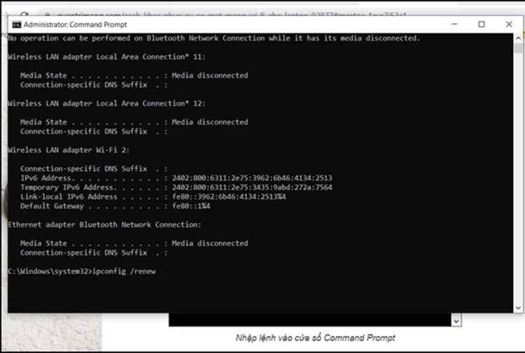 cách khắc phục khi laptop không bắt được wifi