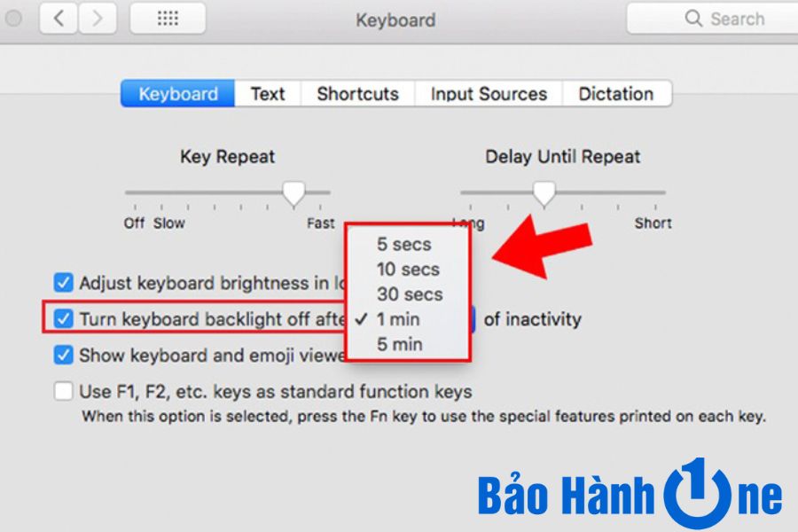 Cách để tắt đèn nền bàn phím khi không còn
