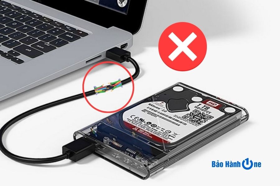 3. Do cổng USB của laptop hoặc bị hỏng