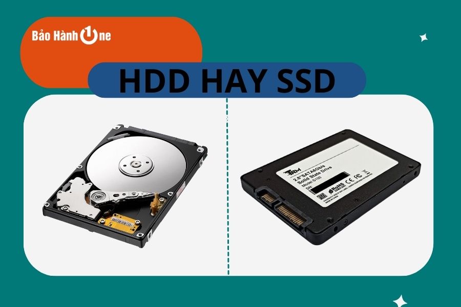 Cách để phân biệt ổ cứng SSD và HDD?