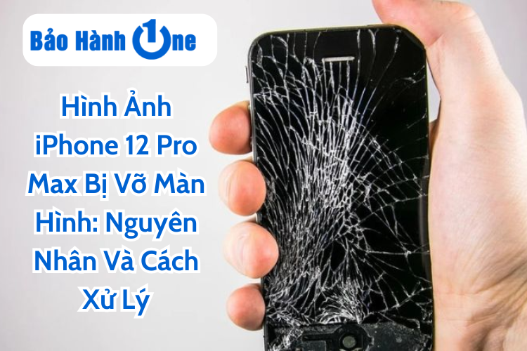 Hình Ảnh iPhone 12 Pro Max Bị Vỡ Màn Hình