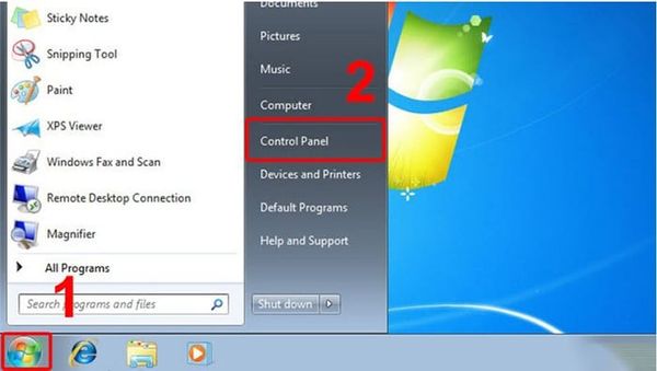 cách để laptop không tắt màn hình win 7