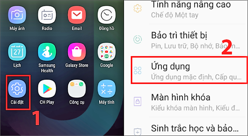 Gỡ các ứng dụng không cần thiết trên điện thoại