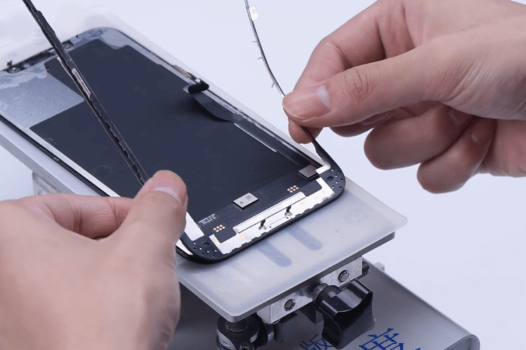 Ép kính Iphone 12 promax