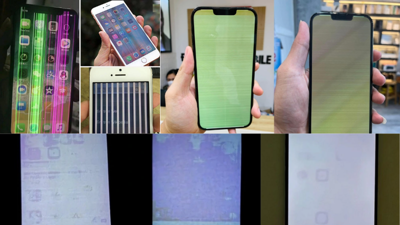 Các lỗi màn hình iPhone thường gặp