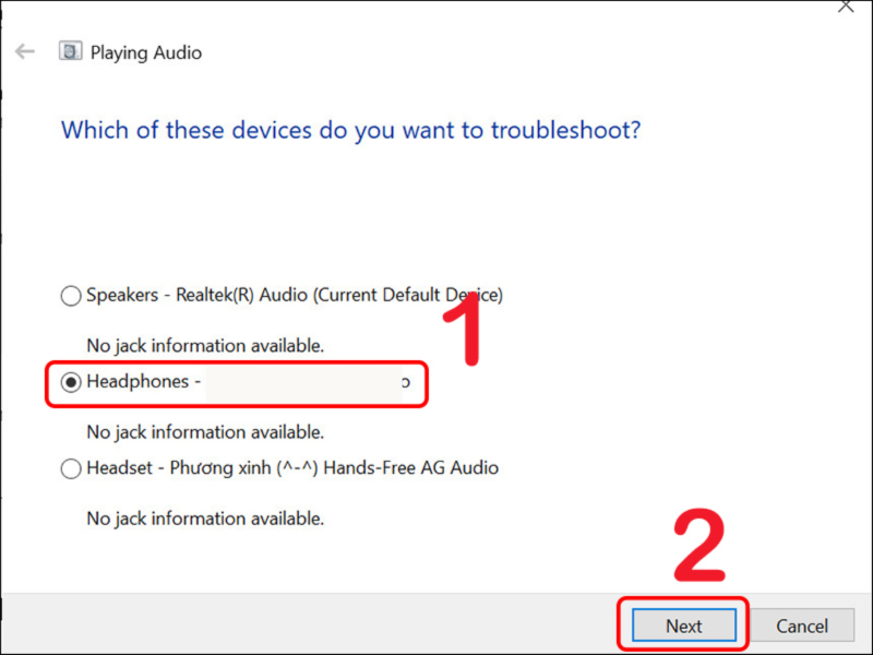 Như vậy, công cụ sẽ tự động tìm lỗi, như