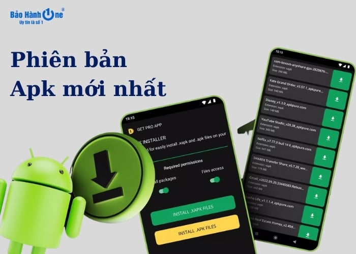 Chọn tải phiên bản Apk mới nhất