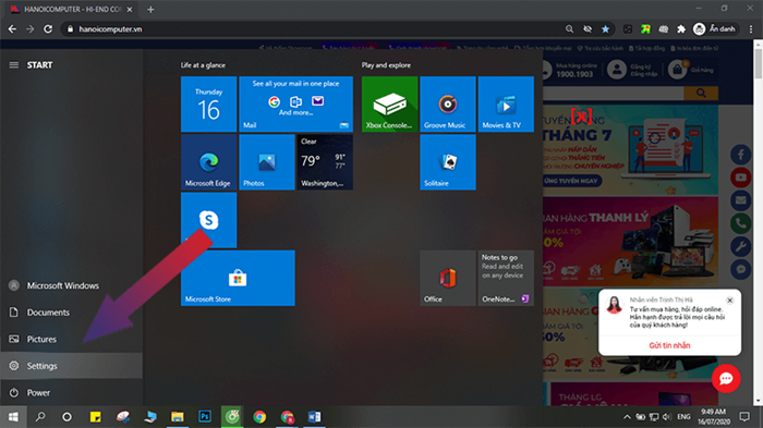 Bật Bluetooth trên laptop