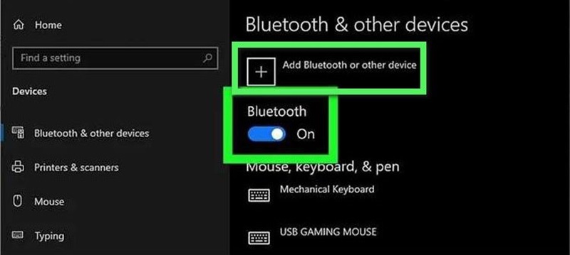Bật Bluetooth trên laptop Dell