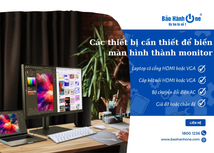 Một số thiết bị cần chuẩn bị trước tiên