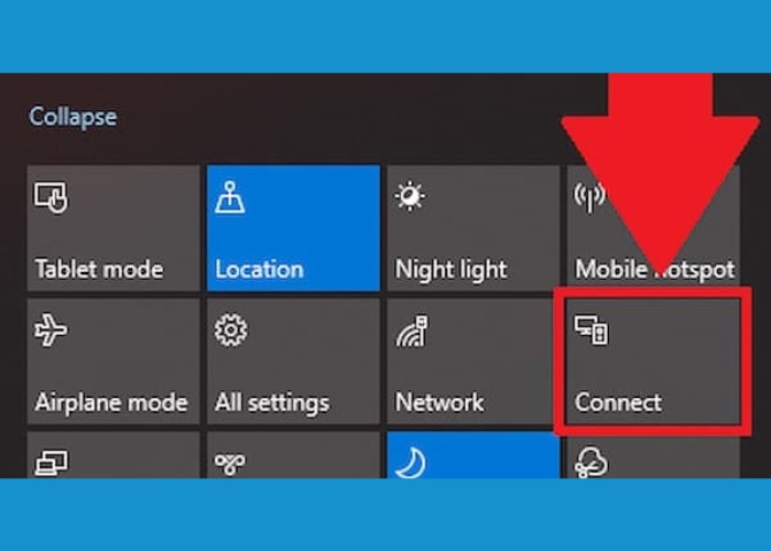 Nhấn chọn vào mục "Connect"