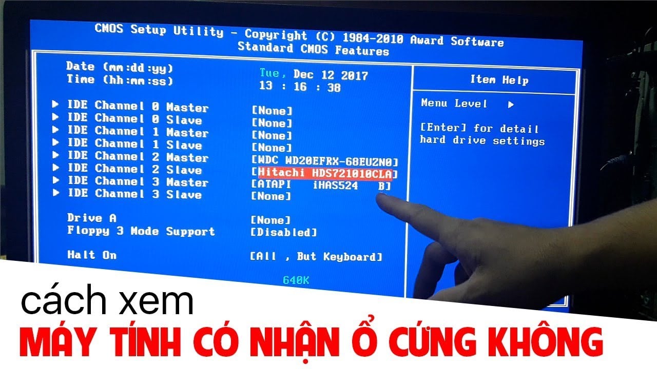 BIOS không nhận ổ cứng SSD: Nguyên nhân và cách khắc phục chi tiết