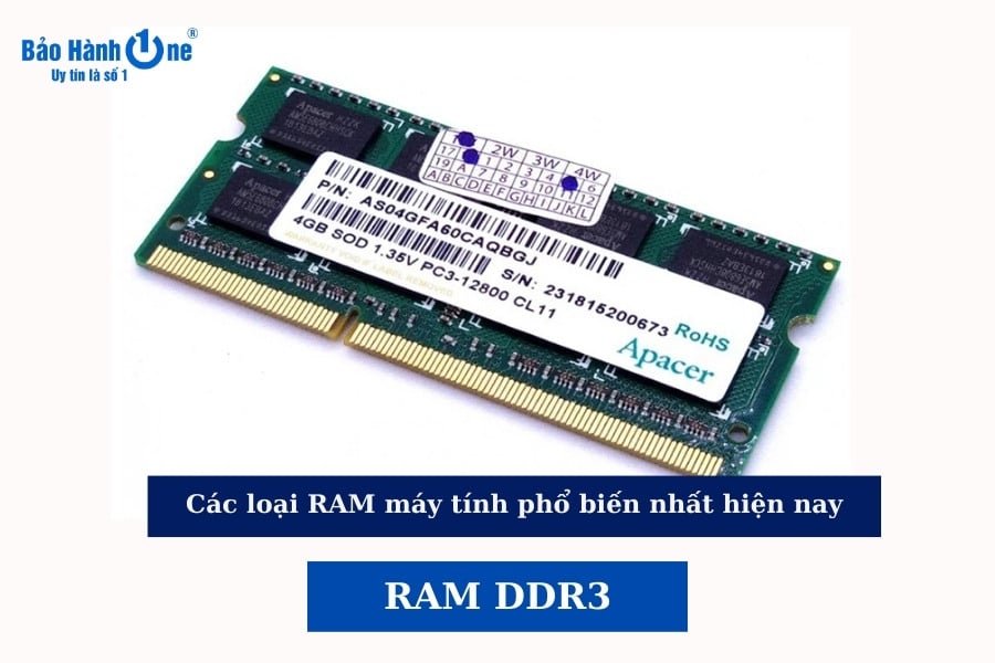 RAM RAM DDR3 có khả năng tương thích với nhiều loại