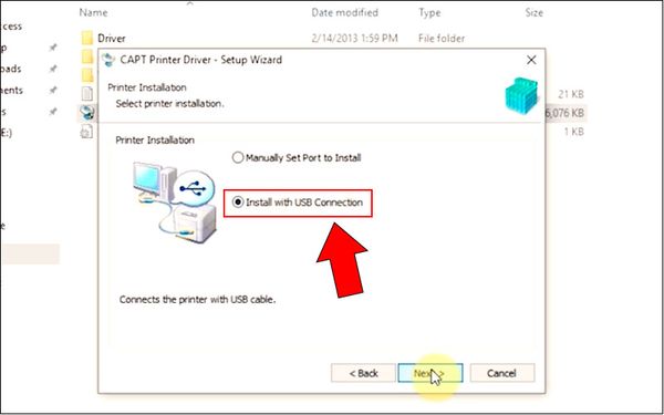 Một số lưu ý khi cài đặt máy in Canon