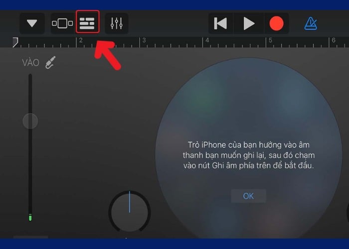 Nhấn vào biểu tượng ba gạch ở góc trái phía