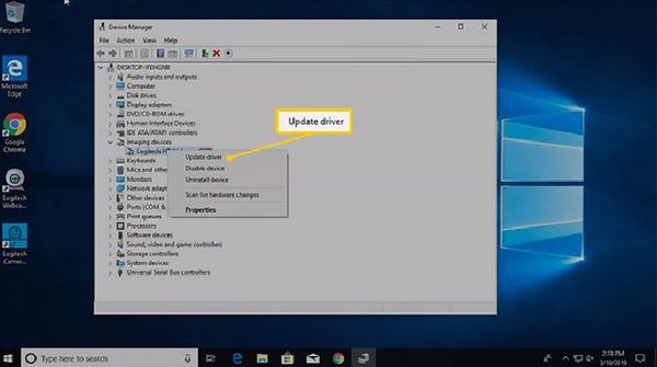 cách cài webcam cho laptop