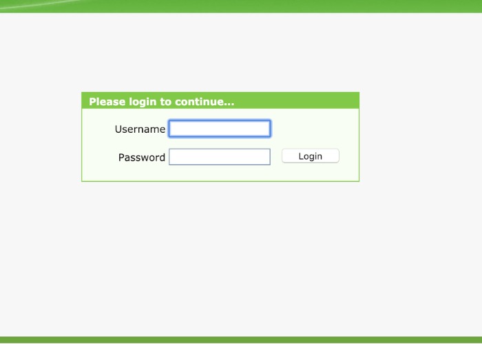 Truy cập vào giao diện quản lý Modem Wifi