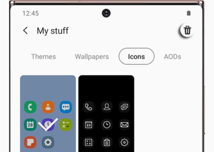 Chọn biểu tượng theo sở thích cá nhân
