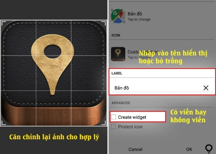 Tùy chỉnh kích thước của hình ảnh