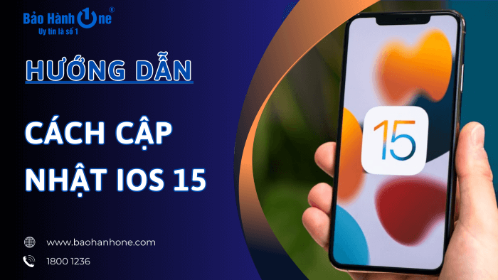 Cách cập nhật iOS 15 cho iPhone