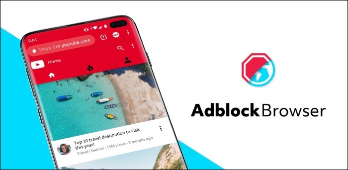 Cách chặn quảng cáo trên YouTube bằng Adblock Browser