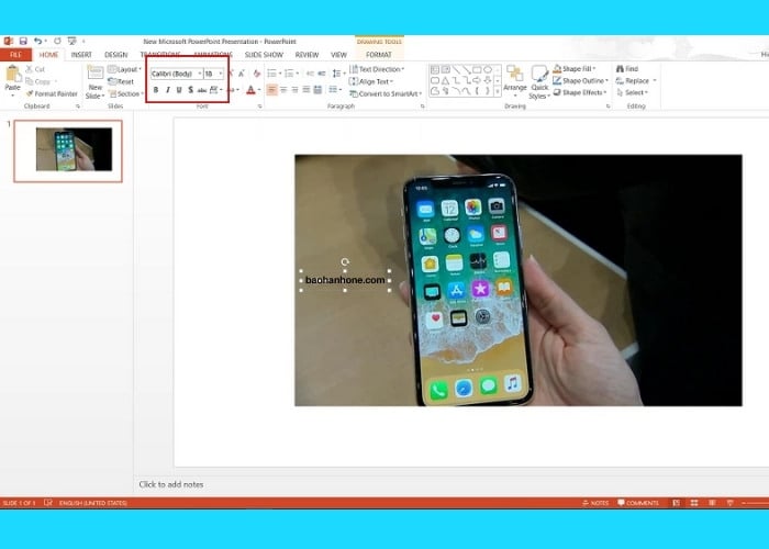 Tùy ý điều chỉnh font, màu sắc tại Home