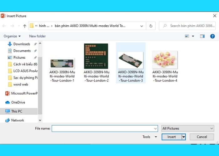 Lựa chọn ảnh phù hợp với nội dung