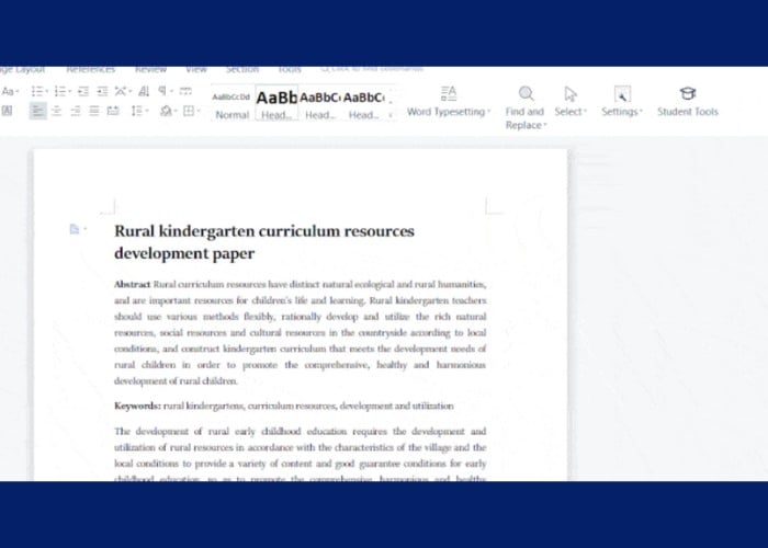 Nhấn đúp để mở tài liệu Word