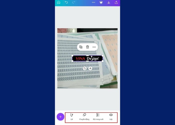 Chọn "Tải lên" tiếp tục chọn hình ảnh vừa tải