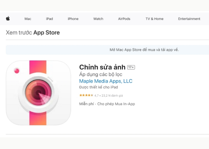 PicLab - Ứng dụng chèn logo miễn phí trên iPhone